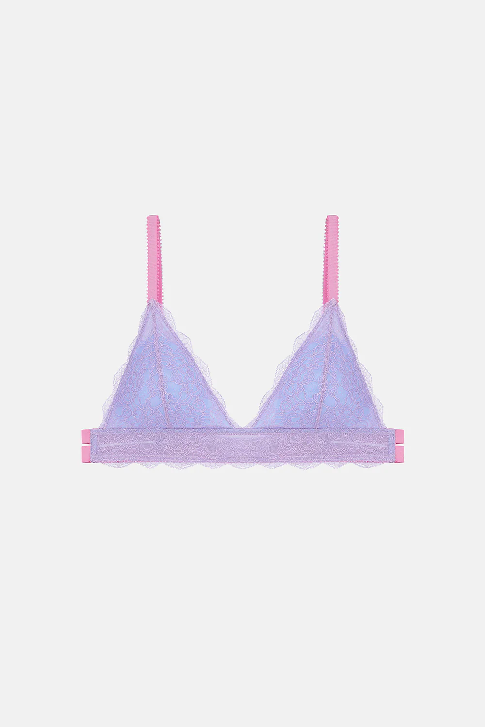 Eira Lace Padded Triangle Bralette - Image 6