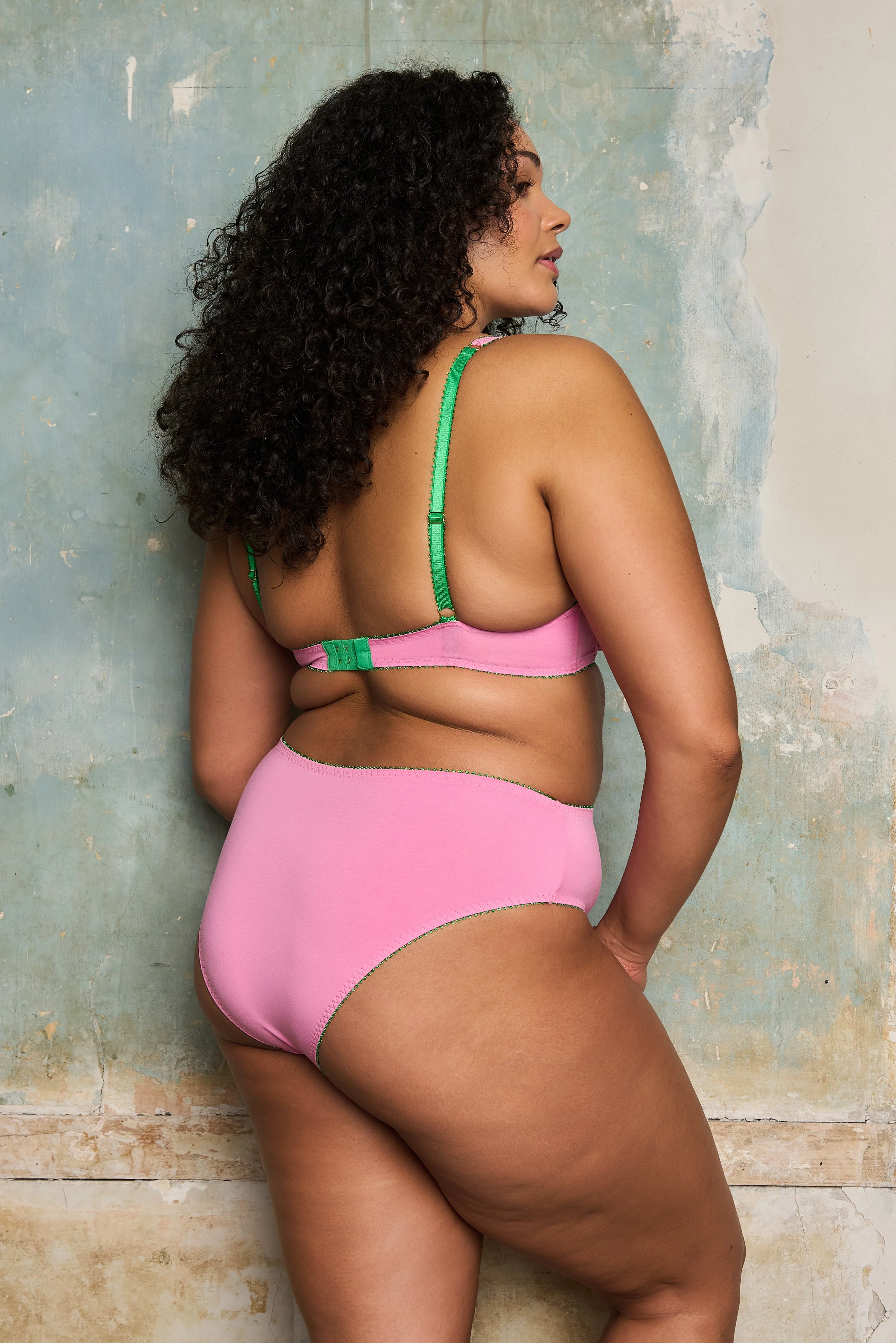Fannie Organic Cotton Plunge Underwire Bra - Image 7