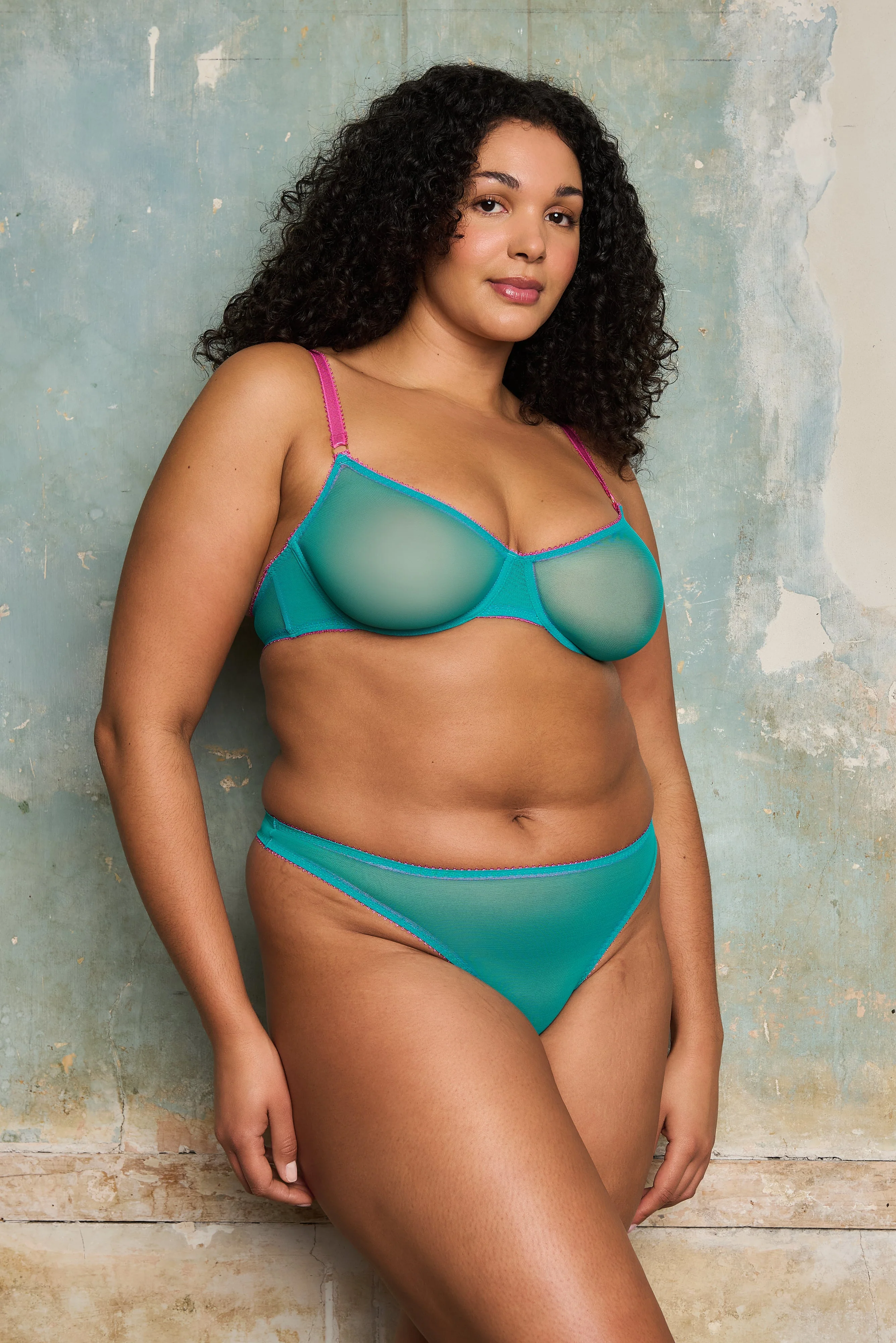 Jean Clean Tulle Underwire Bra - Image 3