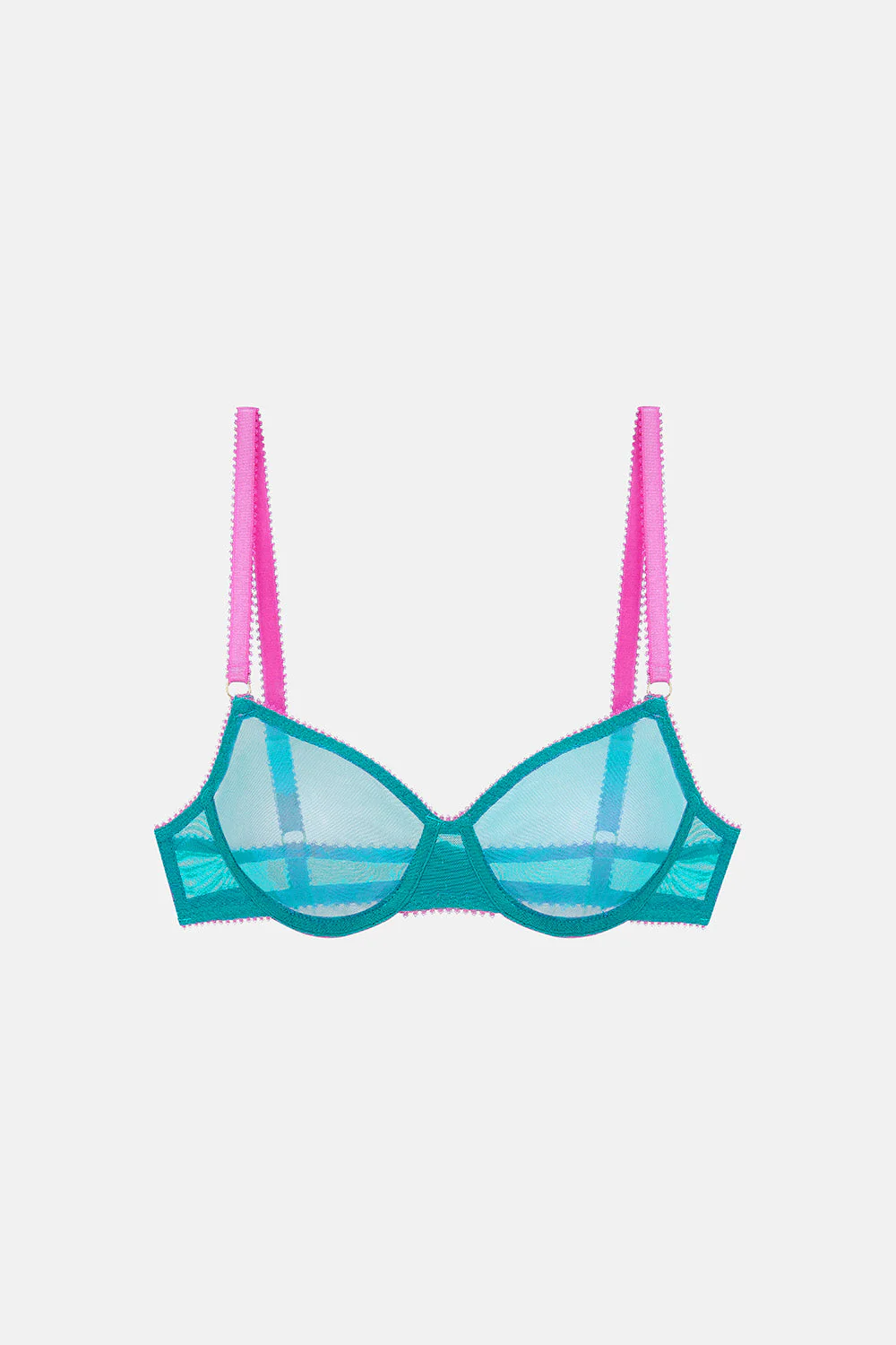 Jean Clean Tulle Underwire Bra - Image 5