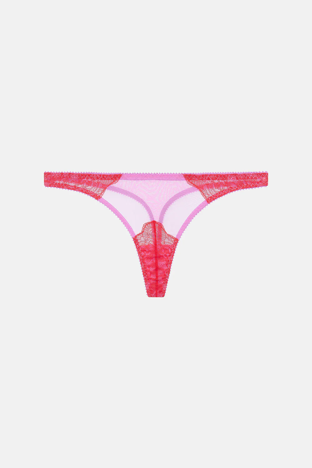 Marlene Lace And Tulle Thong - Image 6