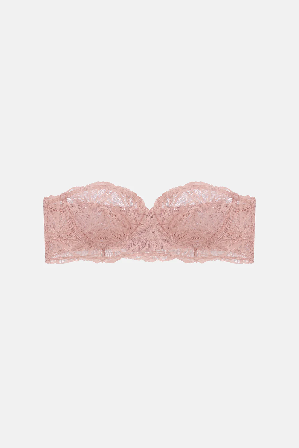 Noa Graphic Lace Strapless Bra - Image 6