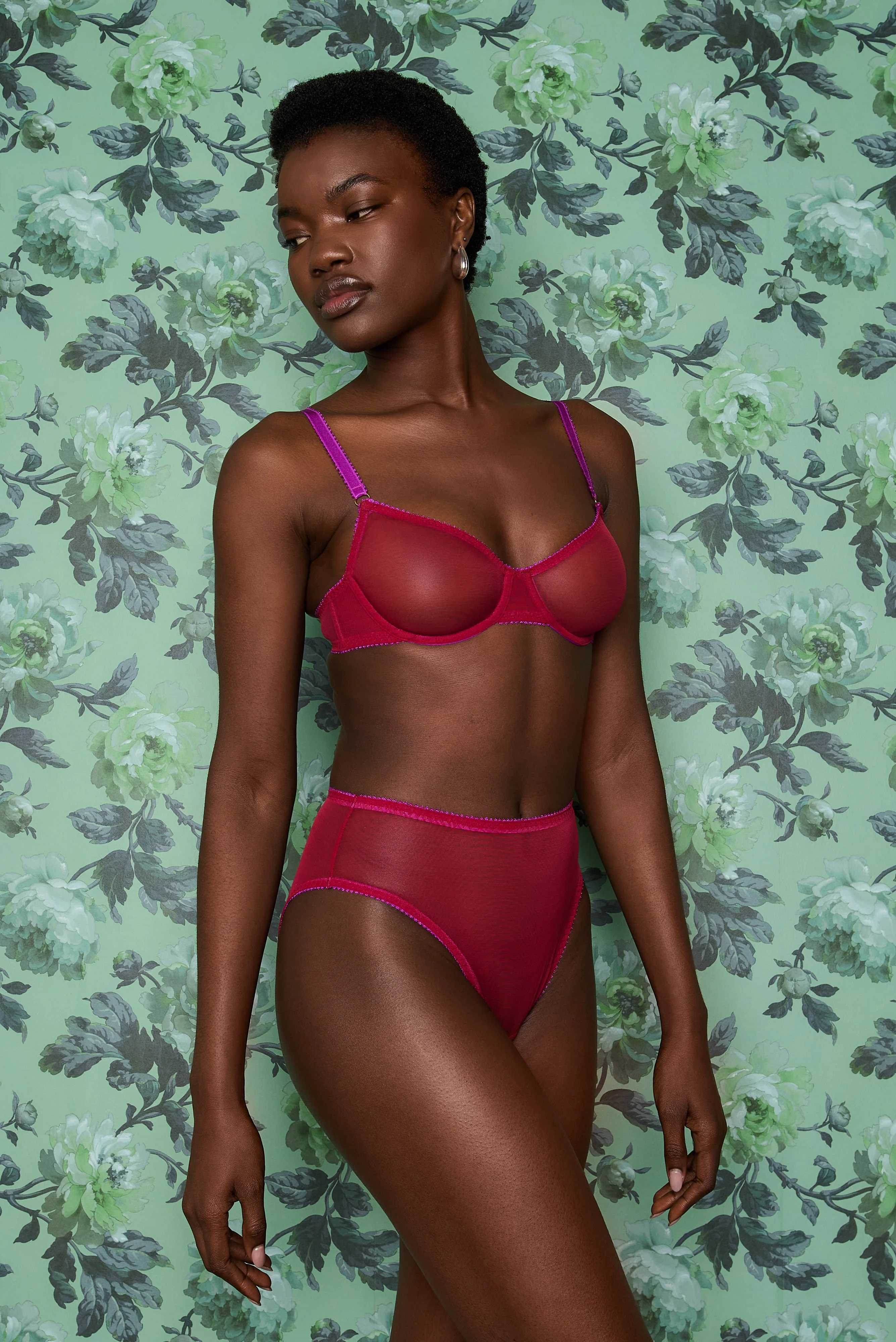 Romilly Clean Tulle High Waist Knicker - Image 3