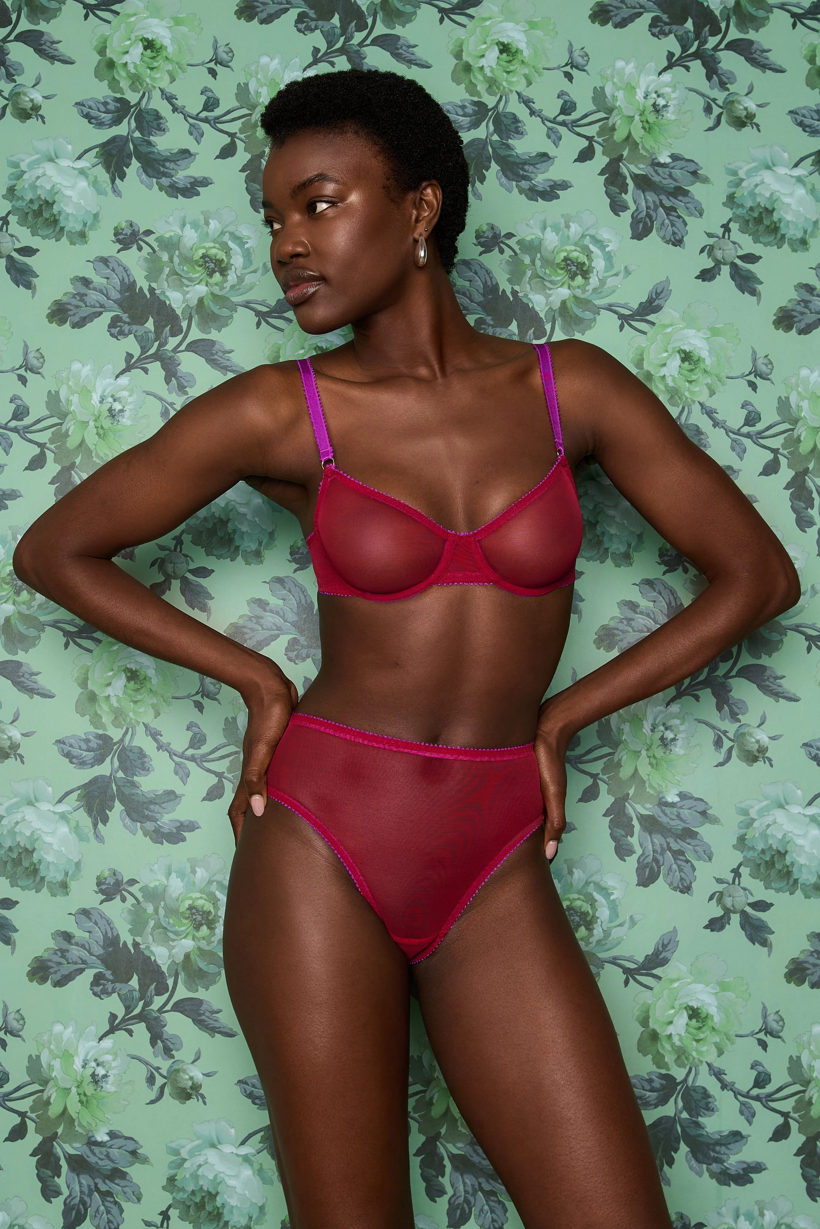 Romilly Clean Tulle High Waist Knicker - Image 5